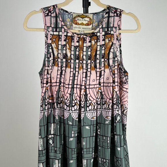 Anthropologie Art Deco Dress - Picture 1 of 1